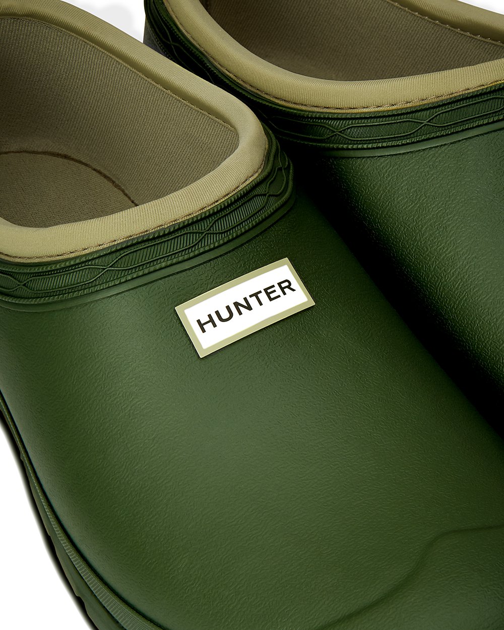 Men Hunter Gardener | Clogs Green | NZ-87403-BXFS